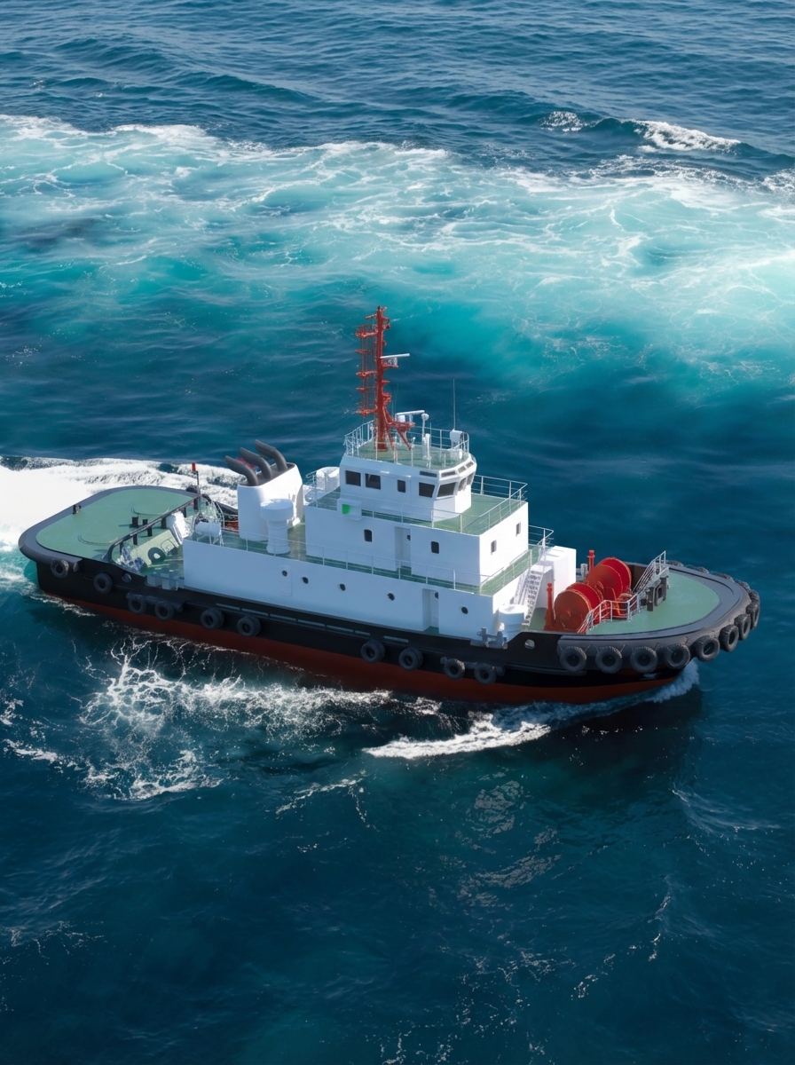 5000马力混合动力拖船