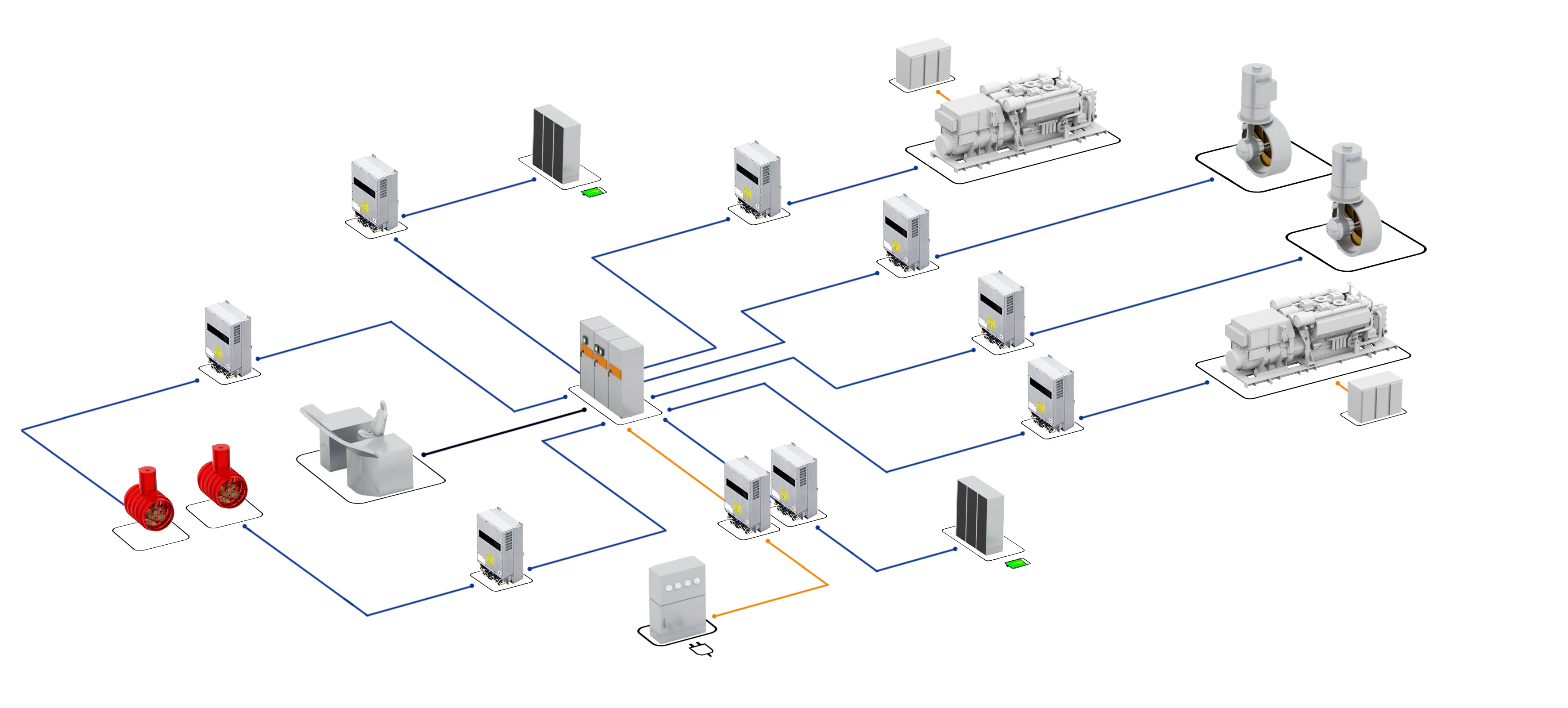 直流混合电力系统